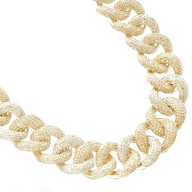【マラソン同時開催★10%OFFクーポン】喜平ネックレス K18 18K ダイヤモンド 33カラット マイアミキューバンネックレス メンズ 18金 ゴールド パヴェネックレス 47cm 鑑別書付き メンズネックレス プレゼント ギフト 【wide】【diamond】