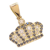 楽天市場】18金 ネックレス（モチーフクラウン）（メンズジュエリー  