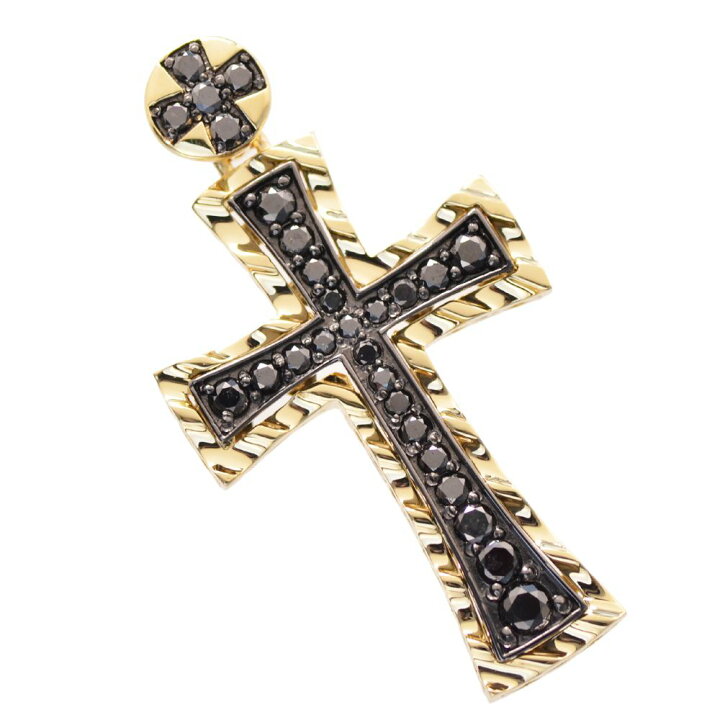 楽天市場】ペンダントトップ メンズ 18金 K18 18K ブラック  