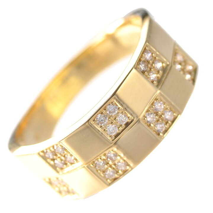 楽天市場】指輪 メンズリング 18金 K18 18K ダイヤモンド リング  