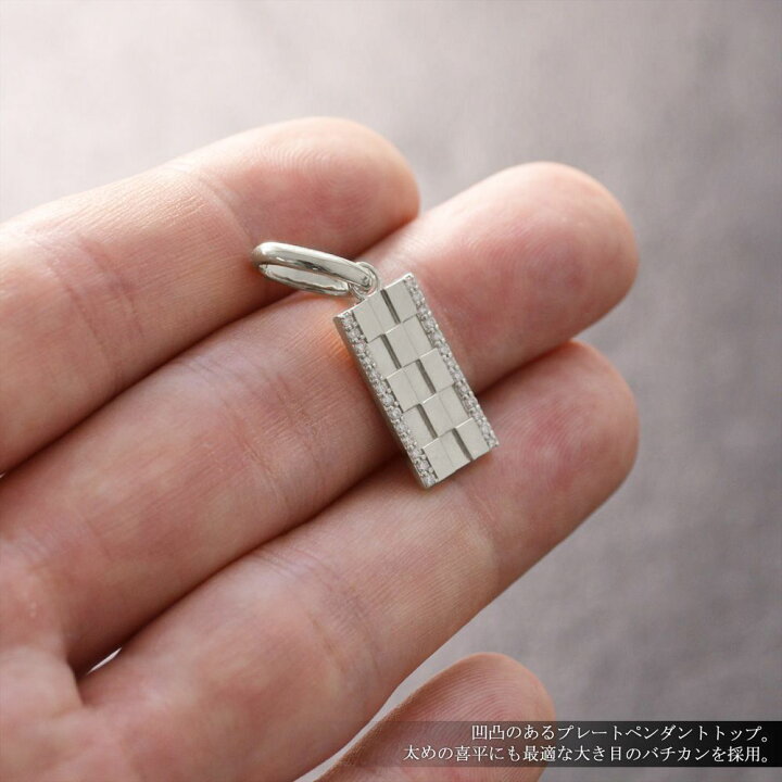 楽天市場】ペンダントトップ メンズ プラチナ ダイヤモンド メンズ 