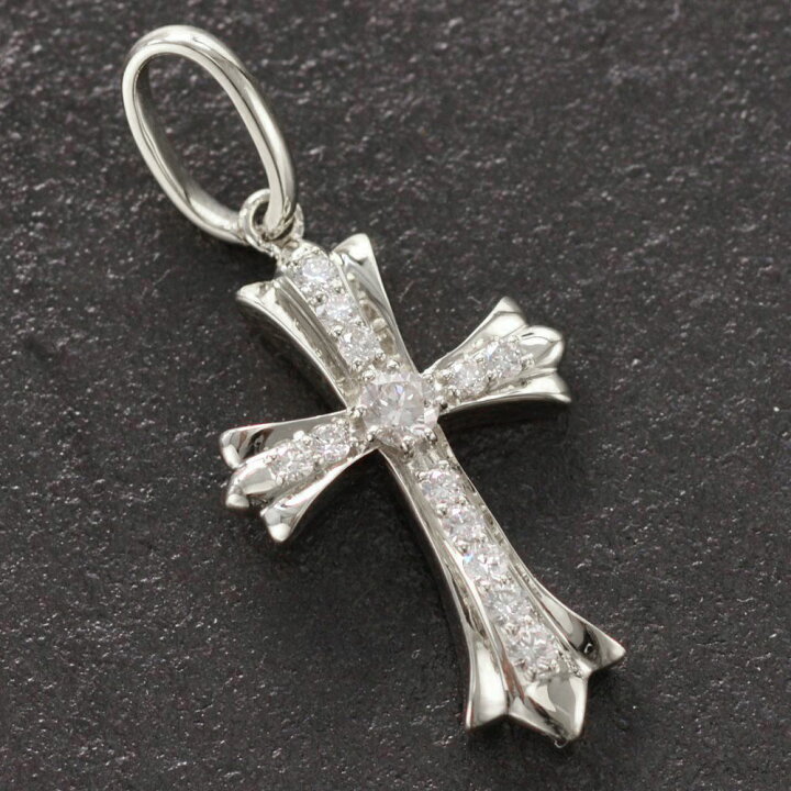 楽天市場】ペンダントトップ メンズ 18金 K18 18KWG ダイヤモンド  