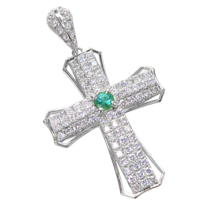 楽天市場】ペンダントトップ メンズ 18金 K18 18KWG ホワイトゴールド  