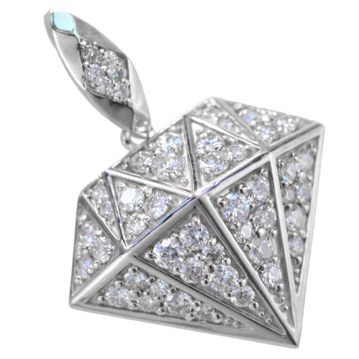 楽天市場】18金 ペンダントトップ メンズ K18 ホワイトゴールド  