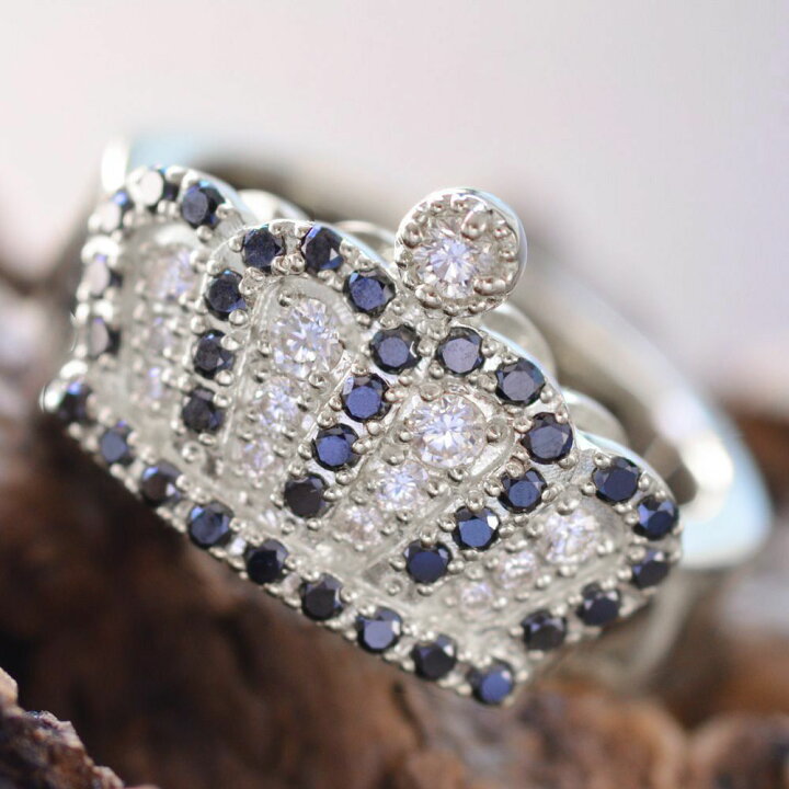 楽天市場】指輪 メンズリング 18金 K18WG ホワイトゴールド  