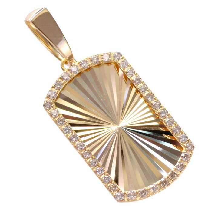 楽天市場】ペンダントトップ メンズ K18 18K 18金 ダイヤモンド 0.35 