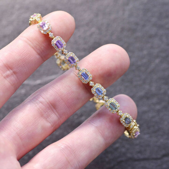 楽天市場】【10％OFFクーポン☆1/29(水)まで】ブレスレット メンズ K18  