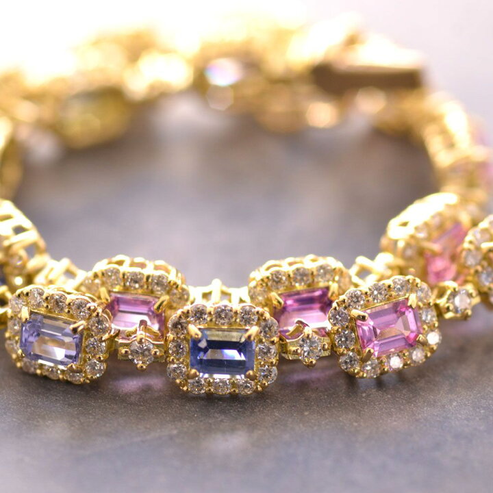 楽天市場】【10％OFFクーポン☆1/29(水)まで】ブレスレット メンズ K18  