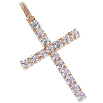 楽天市場】クロス ネックレス k18（カラット数3.0ct ～）の通販