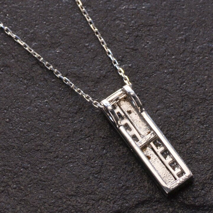 楽天市場】ネックレス プラチナ ダイヤモンド カット地金 ネックレス  