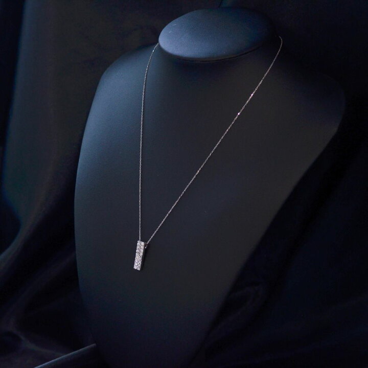 楽天市場】ネックレス プラチナ ダイヤモンド カット地金 ネックレス  