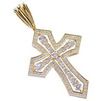 楽天市場】クロス ネックレス k18（カラット数3.0ct ～）の通販