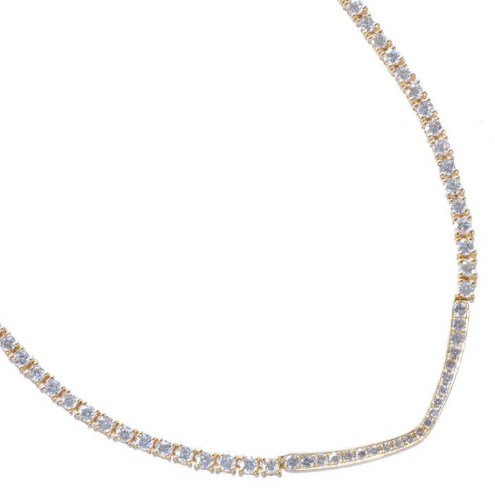 楽天市場】テニスネックレス K18 18K 18金 ダイヤモンド 5.2カラット 