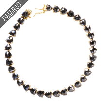 楽天市場】k18 black diamond braceletの通販 