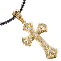 楽天市場】クロス ネックレス k18（カラット数3.0ct ～）の通販