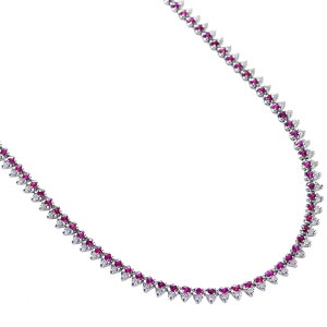 �y�������}���\����10%OFF�N�[�|���z�l�b�N���X ���f�B�[�X 18�� �z���C�g�S�[���h ���r�[ �_�C�������h �����O �l�b�N���X K18WG 70cm ������� �ӕʏ��t�� �J���[�X�g�[��