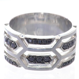 プラチナ リング メンズ 指輪 ブラックダイヤモンド リング 男性 Pt950 日本製 刻印入り ごつい 太め シンプル 30代 40代 50代 【人気アイテム】