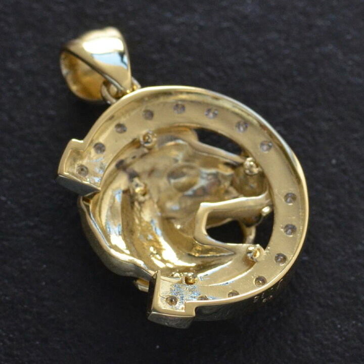 楽天市場】ペンダントトップ メンズ 18金 K18 18K ゴールド 