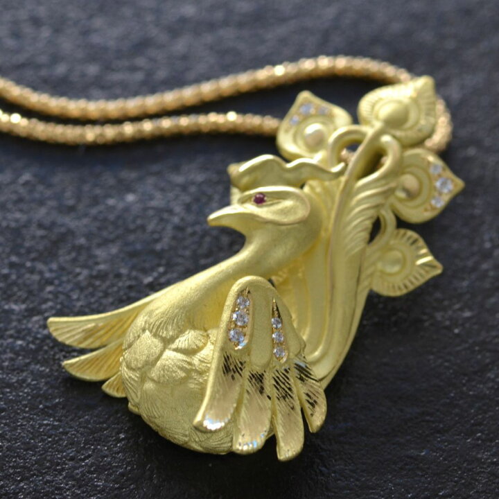 美品」999純金 メンズラッキー貔貅ペンダントネックレス917 はめ込め