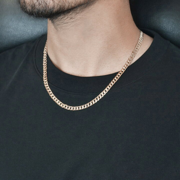 楽天市場】喜平 ネックレス 18金 メンズ K18 18K 喜平チェーン ピンク  