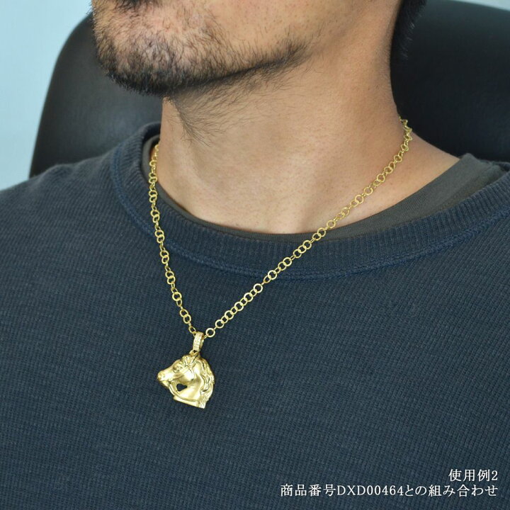 楽天市場】K18 ネックレス チェーン メンズ 18金 50cm イエロー 