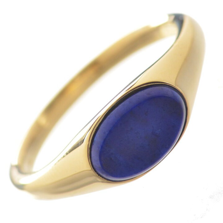 楽天市場】指輪 メンズリング 18金 K18 18K 印台 リング ラピスラズリ  