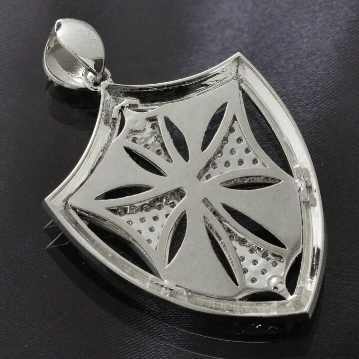 楽天市場】18金 ホワイトゴールド ペンダントトップ メンズ K18WG  