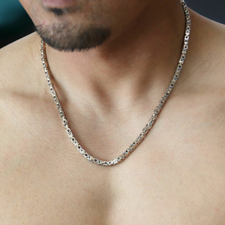 楽天市場】【ポイント10倍☆23:59まで!】ネックレス チェーン メンズ  