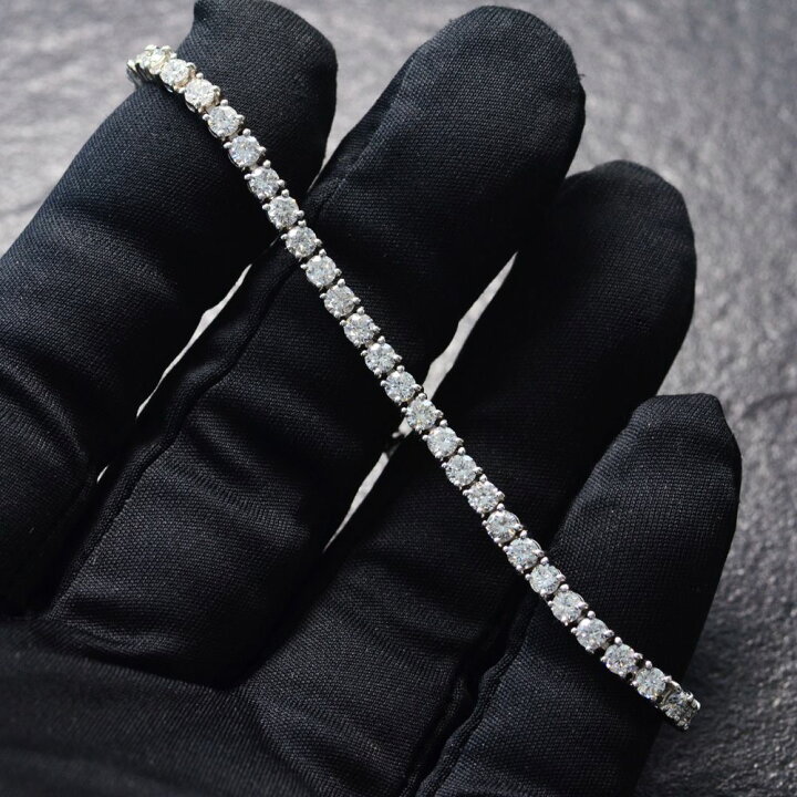楽天市場】アンクレット メンズ ダイヤモンド プラチナ Pt900 24cm 6 