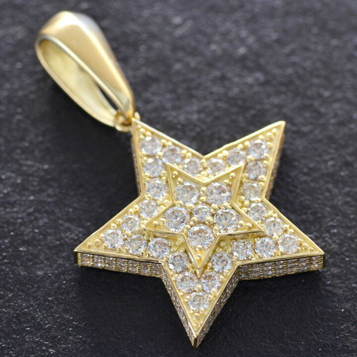 ペンダントトップ メンズ K18WG 18金 喜平用 メンズペンダントトップ  