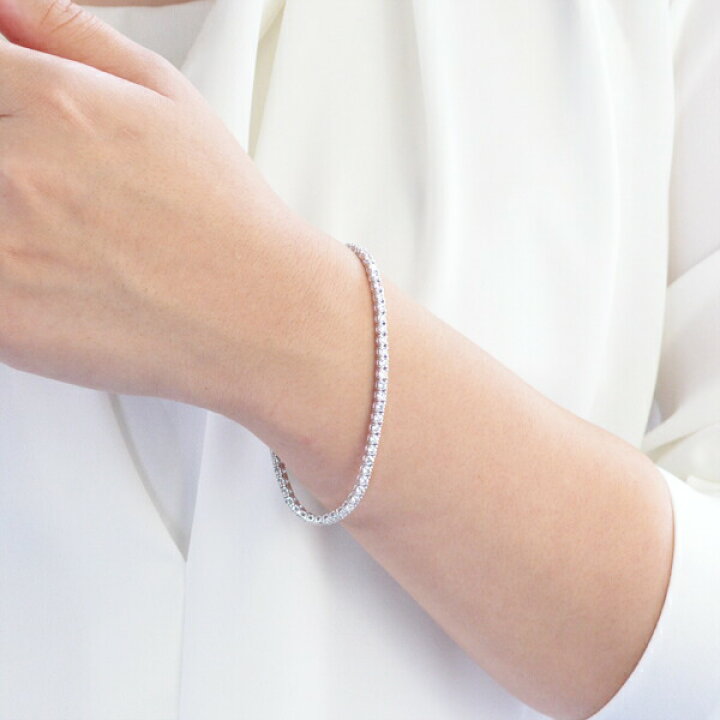 楽天市場】【01:59終了☆10％OFFクーポン】テニスブレスレット  