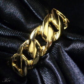 【スーパーSALE★12%OFFクーポン】K18 18K 喜平 リング 指輪 18金 ゴールド 男性 日本製 刻印り ごつい 太め シンプル 30代 40代 50代 【人気アイテム】