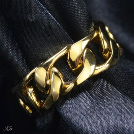 【スーパーSALE★13%OFFクーポン】k18 喜平 リング 指輪 18金 ゴールド 男性 日本製 刻印入り ごつい 太め 新品 シンプル 30代 40代 50代 【人気アイテム】