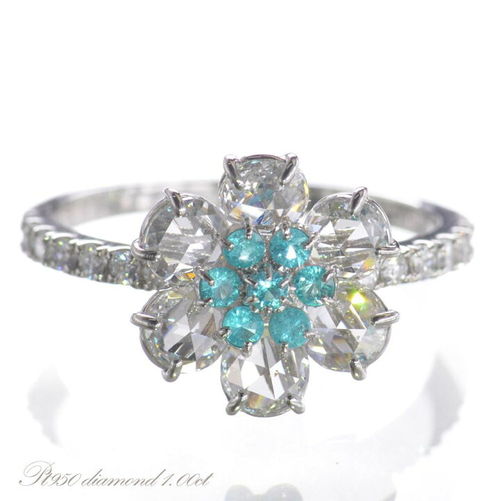 楽天市場】指輪 レディース パライバトルマリン リング プラチナ  