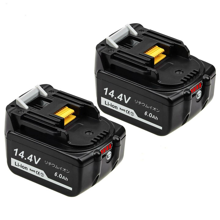 楽天市場】andio 14.4V BL1460b マキタ互換バッテリー 残量表示付き 