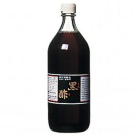 国産　黒酢（0.9L)　1本　純天然醸造の玄米・麦が原料の黒酢