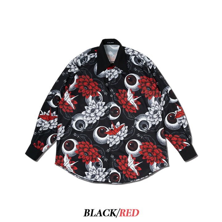 楽天市場】ハスノハナ シャツ 長袖 原宿 原宿系 病みかわいい 病みかわ 