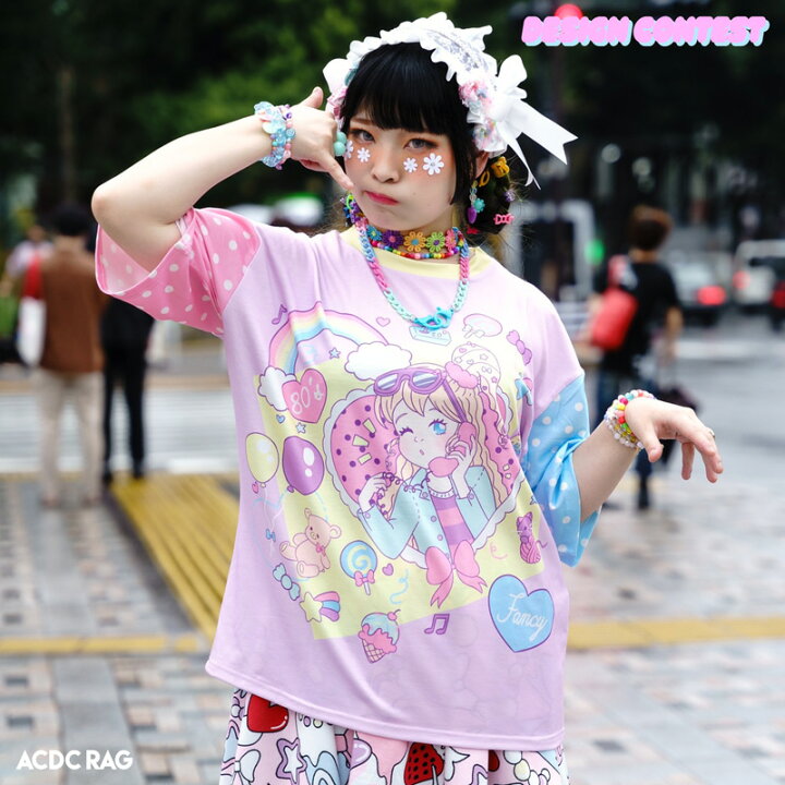 楽天市場 80 S Fancy Tシャツ 半袖 カットソー 原宿系 原宿 派手カワ ファッション かわいい カラフル ゆめかわいい パステル 女の子 ハート 個性的 ポップ キュート ファンシー ダンス 衣装 ダンス衣装 ヒップホップ レディース メンズ Acdcrag メール便可 Acdc Rag 楽天市場 80 S Fancy Tシャツ 半袖 カットソー 原宿系 原宿 派手カワ ファッション かわいい カラフル ゆめかわいい パステル 女の子 ハート 個性的 ポップ キュート ファンシー ダンス 衣装 ダンス衣装 ヒップホップ レディース メンズ Acdcrag メール便可 Acdc Rag