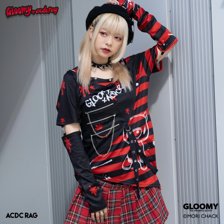 楽天市場】ダークグルーミー ボーダー L/S Tシャツ 長袖 原宿 原宿系 