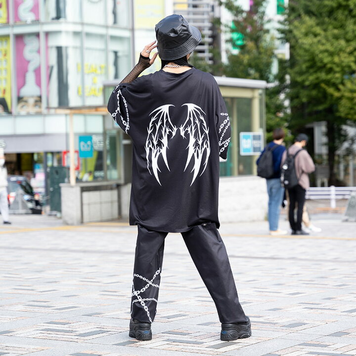 楽天市場】SWEET MY PAIN ヒュージTシャツ ブラック 原宿系 韓国 