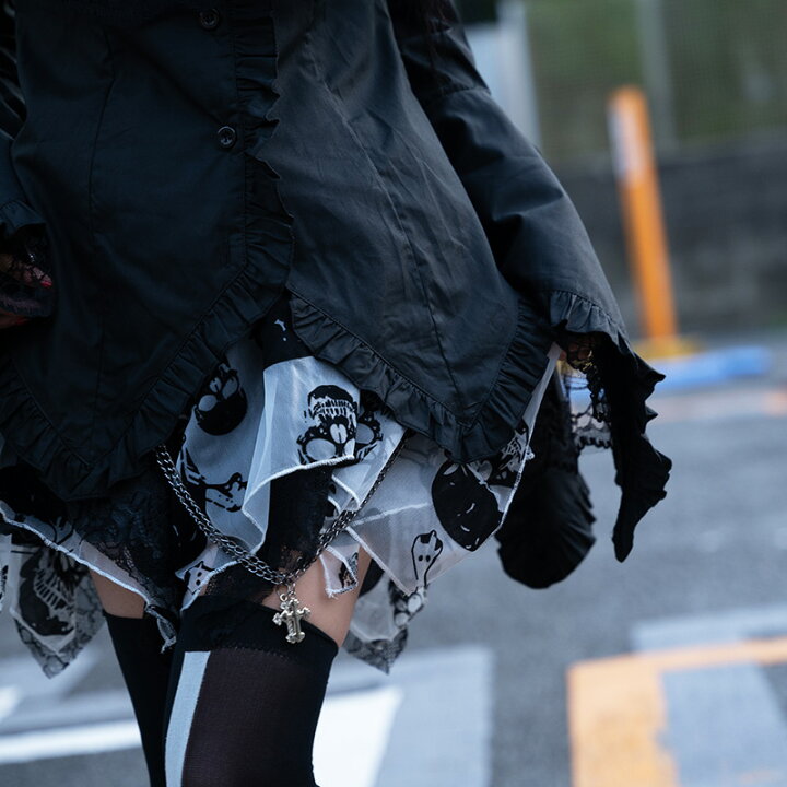 楽天市場】GOTHICシャツ ゴシック ゴス ゴスロリ フリル レース 姫袖 