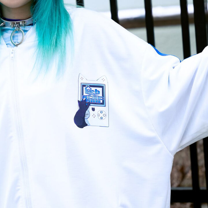 楽天市場 サイバーネコ Zipパーカー 長袖 ファッション 原宿系 原宿 韓国 病み 病みかわいい 派手カワ サイバー ゲーム 女の子 イラスト 猫 個性的 レディース メンズ ユニセックス ビッグシルエット オーバーサイズ 大きいサイズ Acdcrag Acdc Rag 原宿竹下通り店