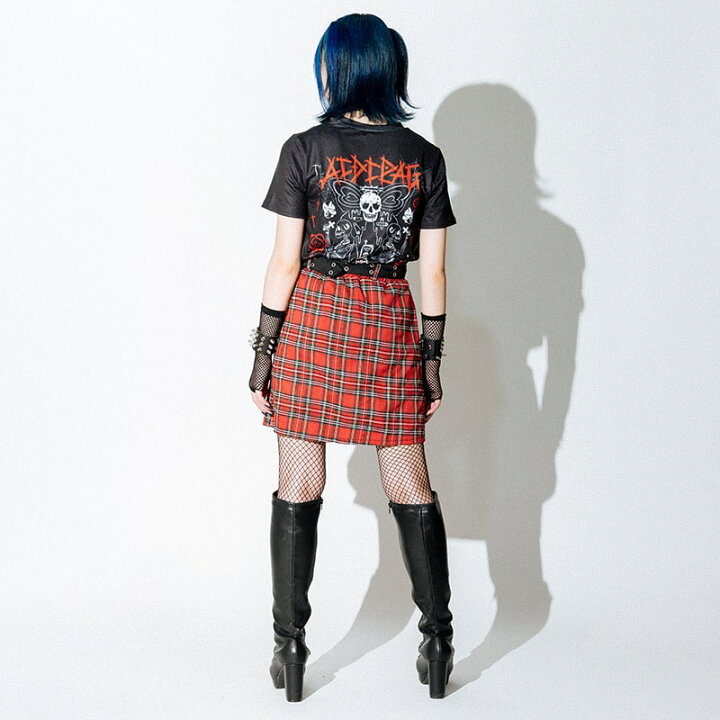 楽天市場】WING HEART スカート ひざ丈 y2k 原宿系 原宿 派手カワ  