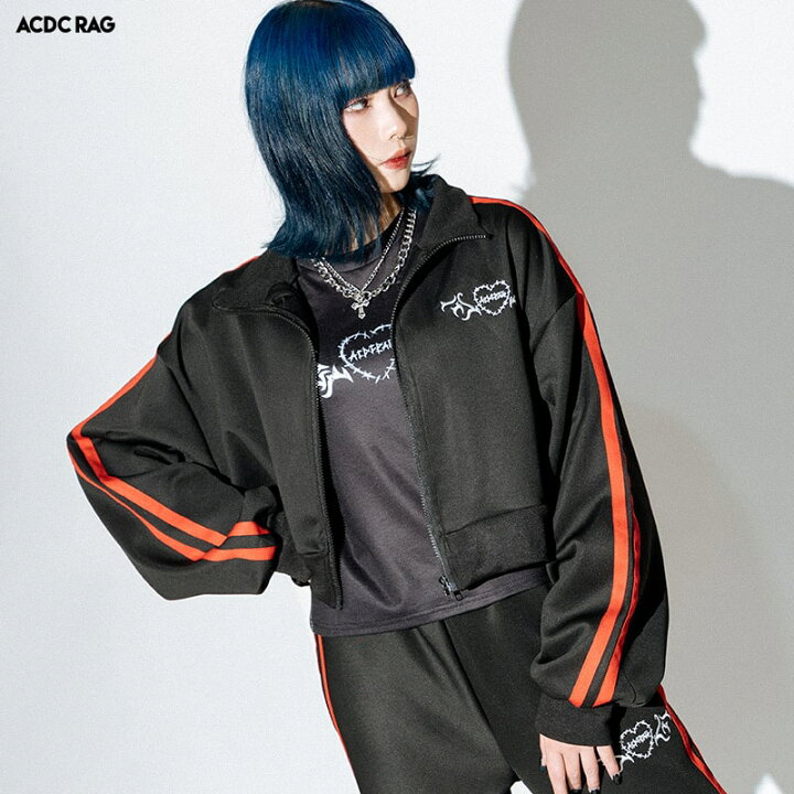 楽天市場】WING HEART ジャージジャケット 長袖 y2k 原宿系 原宿 派手 