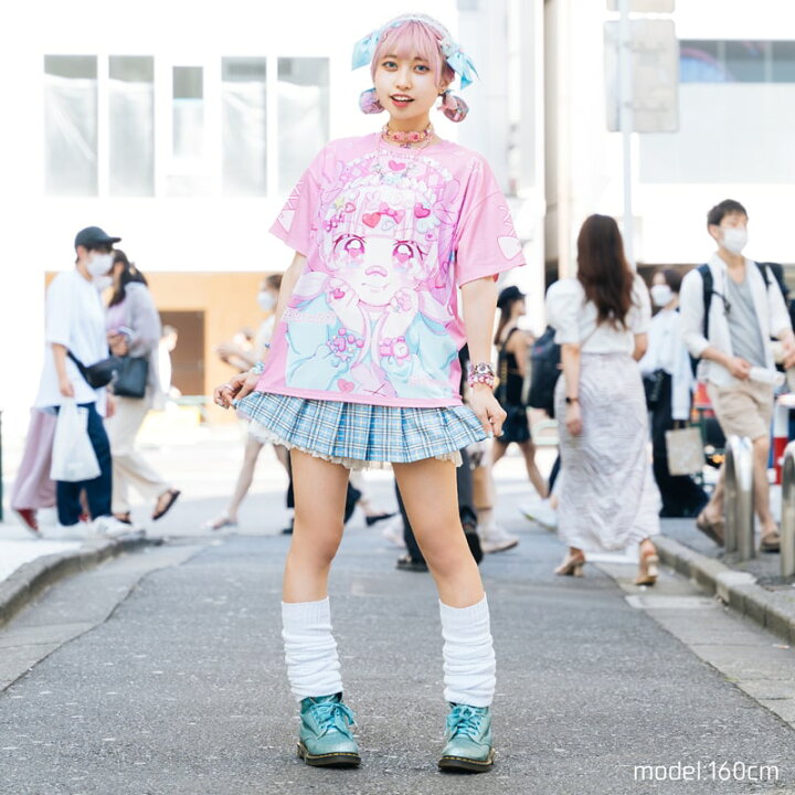 楽天市場 このままの私を好きと言って Tシャツ 半袖 カットソー 原宿系 原宿 派手カワ ファッション かわいい カラフル デコラ 女の子 個性的 パステル ハート 羽根 ポップ キュート ファンシー ダンス 衣装 ダンス衣装 ヒップホップ レディース メンズ ピンク Acdcrag