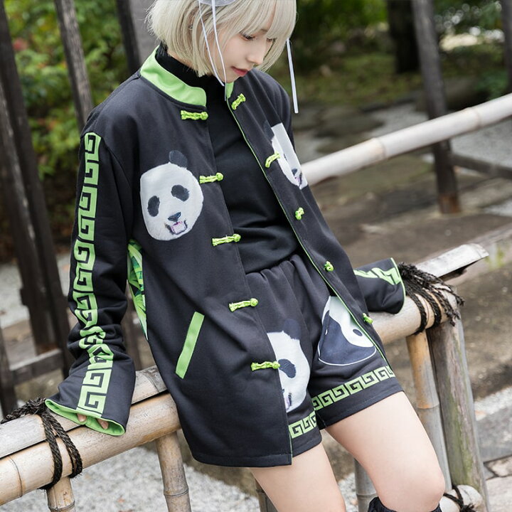 楽天市場】パンダチャイナ ショートパンツ ショーパン 原宿系 原宿  