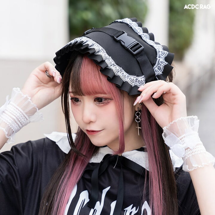 楽天市場】ジャージヘッドドレス BK 原宿 韓国 原宿系 ファッション 