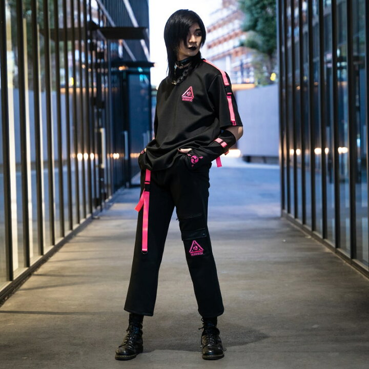 楽天市場】渦雷 アームカバー 原宿系 原宿 ライン ファッション パンク  