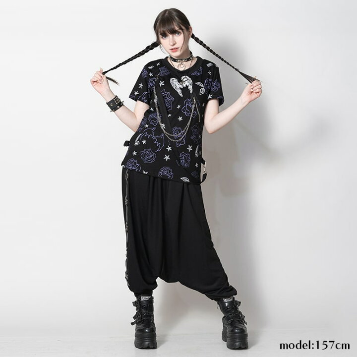 楽天市場】AC PUNKS Tシャツ 半袖 原宿系 ファッション レディース 