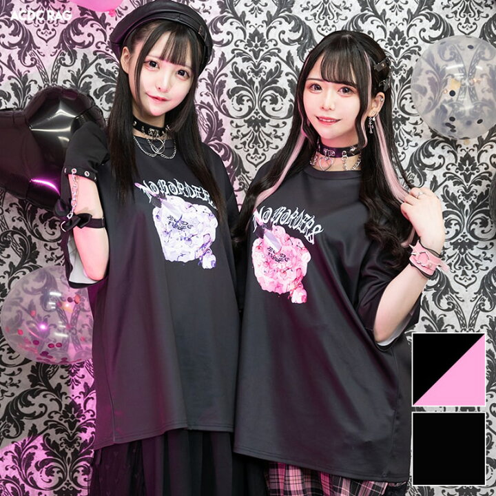 楽天市場】LOVE PUNK Tシャツ 半袖 原宿系 原宿 ファッション 地雷系